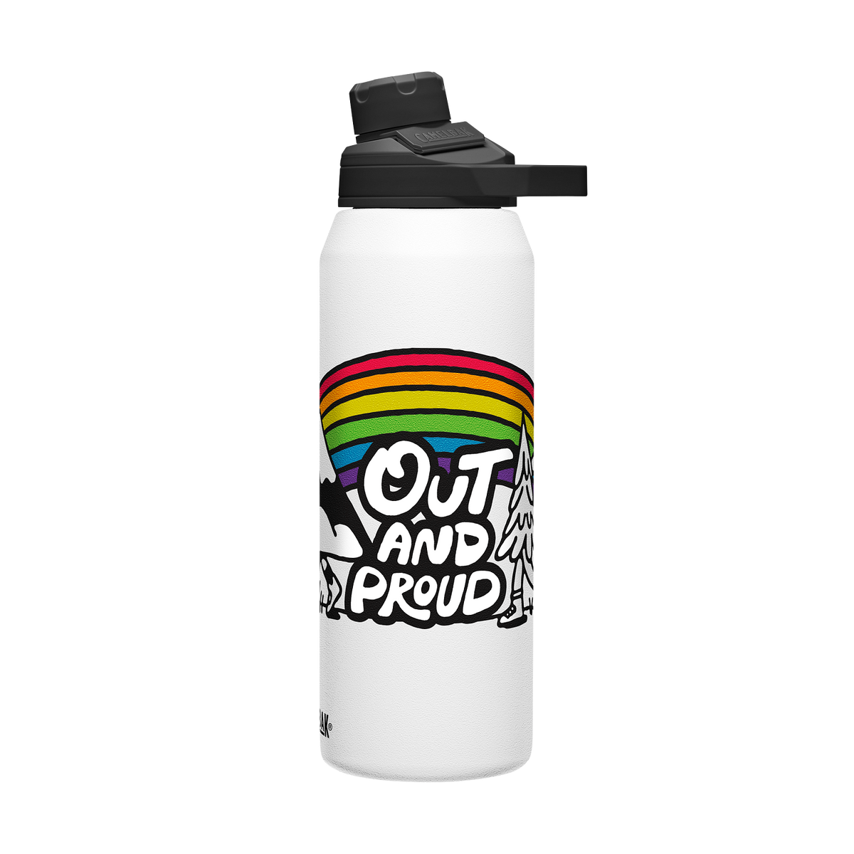 chute-mag-32-oz-water-bottle-insulated-stainless-steel-plus-cleanup-kit-pride-collection-limited-edition-w7 xhvxlhasbo