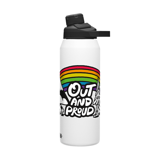 chute-mag-32-oz-water-bottle-insulated-stainless-steel-plus-cleanup-kit-pride-collection-limited-edition-w7 xhvxlhasbo